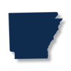 Silhouette of Arkansas